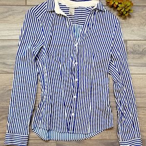 Button up, fake silk, long sleeve